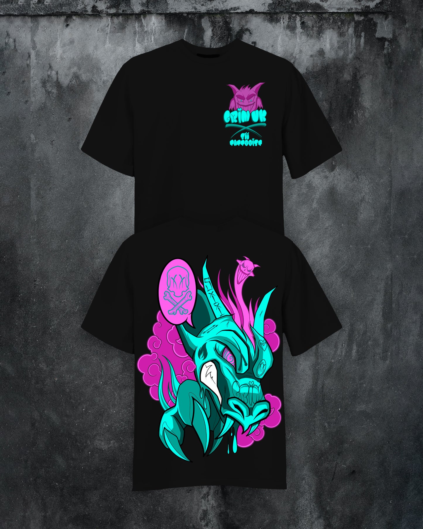 Dragon EX Siitattooist T-shirt in Black