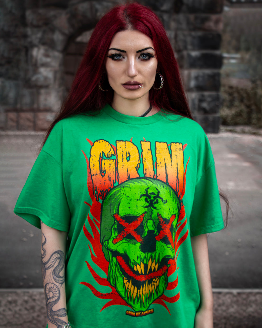 Dead Happy T-Shirt - Green