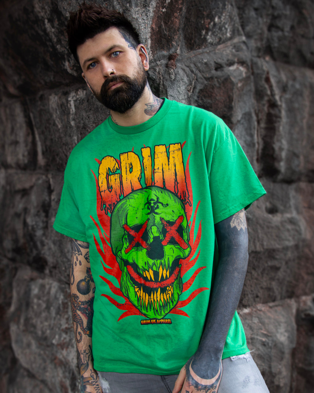 Dead Happy T-Shirt - Green
