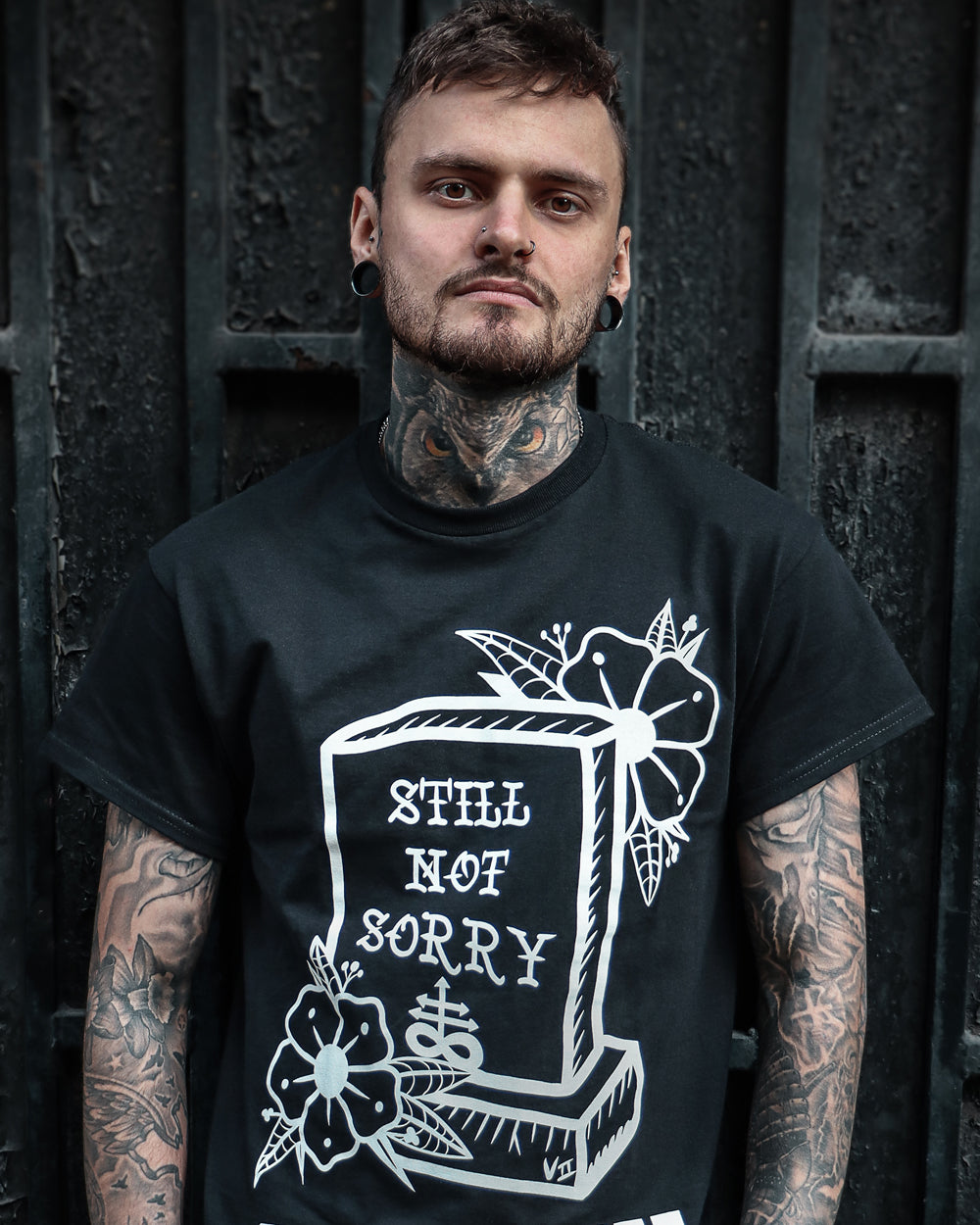 Black Still Not Sorry V2 T-Shirt